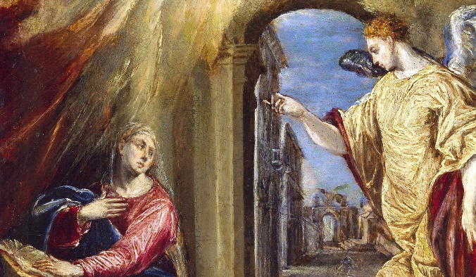 Annunciation by El Greco